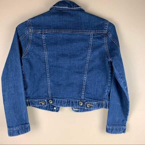 Lucky Brand Denim Jean Jacket Girls Large - Picture 2 of 10